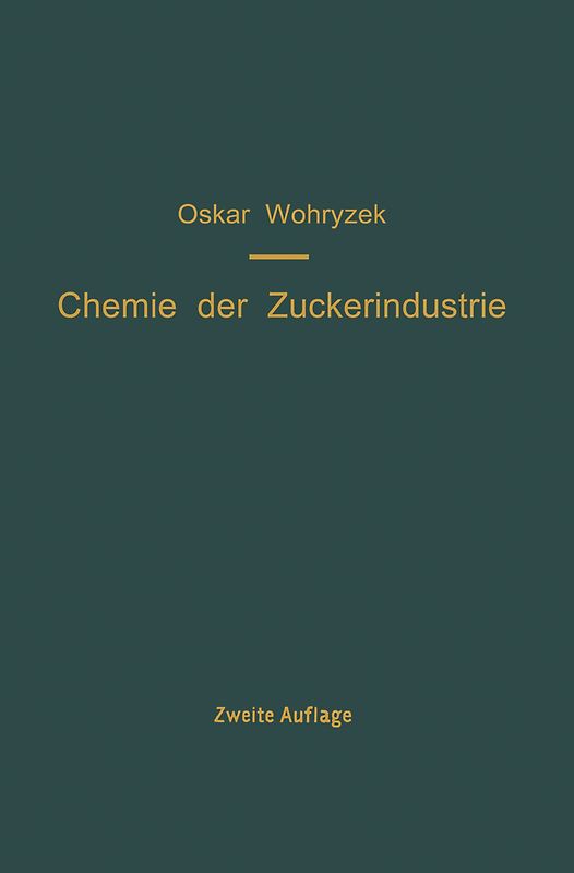 Chemie der Zuckerindustrie