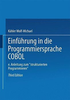 Einführung in die Programmiersprache COBOL
