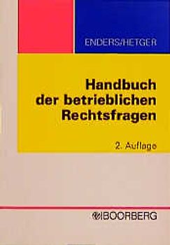 Handbuch der betrieblichen Rechtsfragen