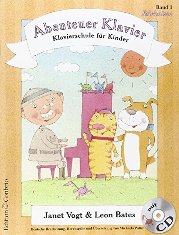 Abenteuer Klavier, Erlebnisse (1. Hauptband)