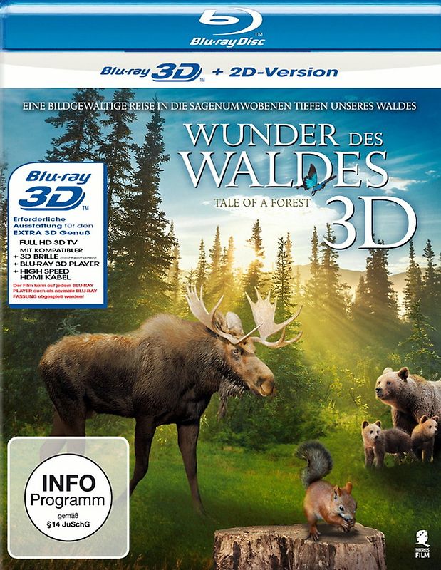 Wunder des Waldes - Tales of a Forest 3D [inkl. 2D Version] 3D Blu-ray Disc