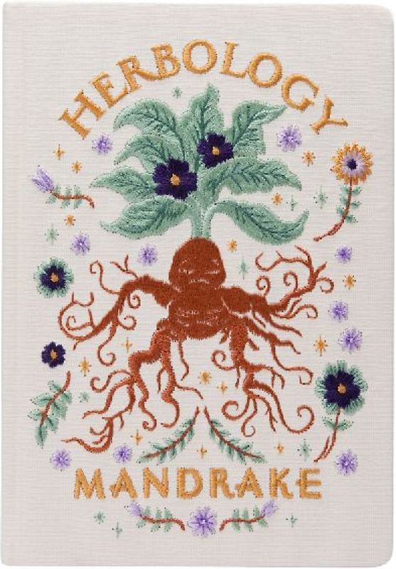 Harry Potter: Mandrake Embroidered Journal
