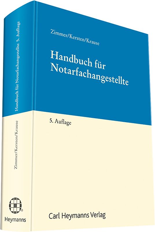 Handbuch für Notarfachangestellte