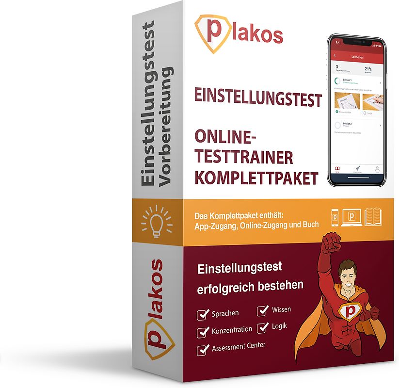 Geeignet für alle Berufe - Einstellungstest Komplettpaket