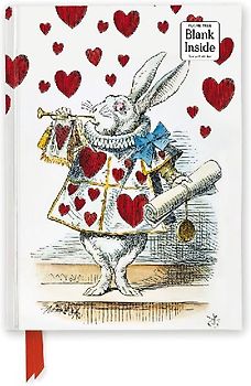 Alice's Adventures in Wonderland: White Rabbit (Foiled Blank Journal)