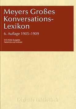 Digitale Bibliothek - Sonderband: Meyers Großes Konversationslexikon MacOS