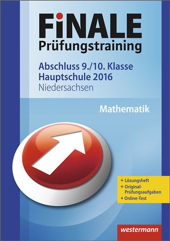FiNALE Prüfungstraining / Finale - Prüfungstraining Abschluss 9./10. Klasse Hauptschule Niedersachsen