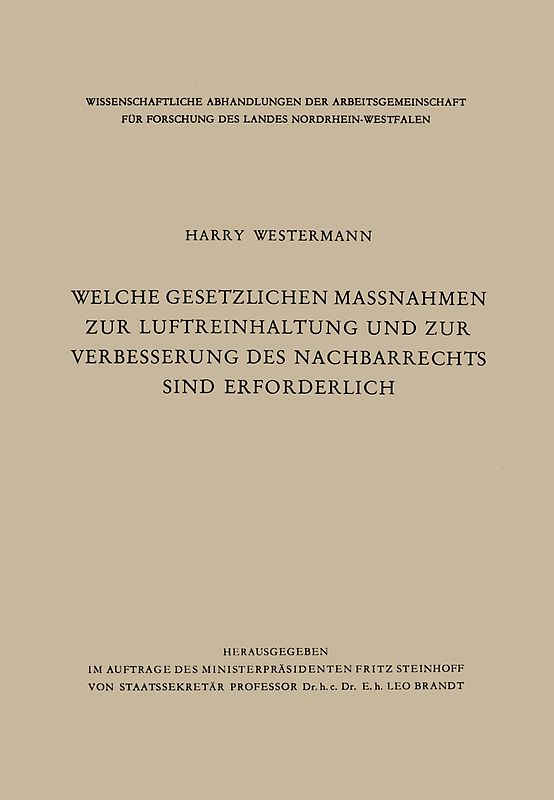 Welche gesetzlichen Maßnahmen zur Luftreinhaltung und zur Verbesserung des Nachbarrechts sind erforderlich?