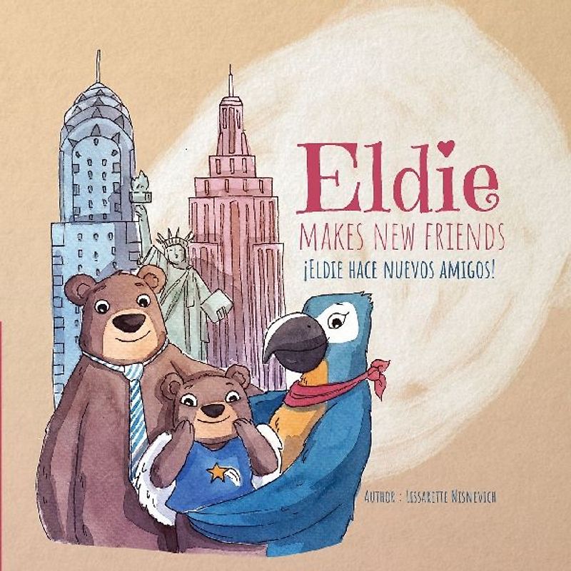 Eldie makes new friends! / Eldie hace nuevos amigos!