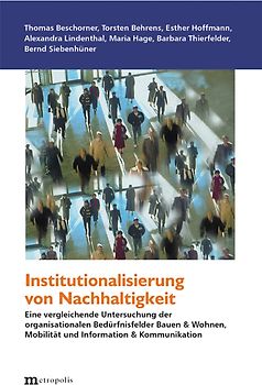 Institutionalisierung von Nachhaltigkeit