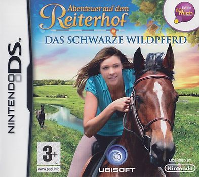 Abenteuer auf dem Reiterhof - Das schwarze Wildpferd [CH Import] Nintendo DS