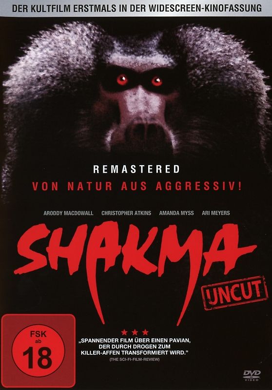 Shakma-Uncut Widescreen-Kinofassung DVD
