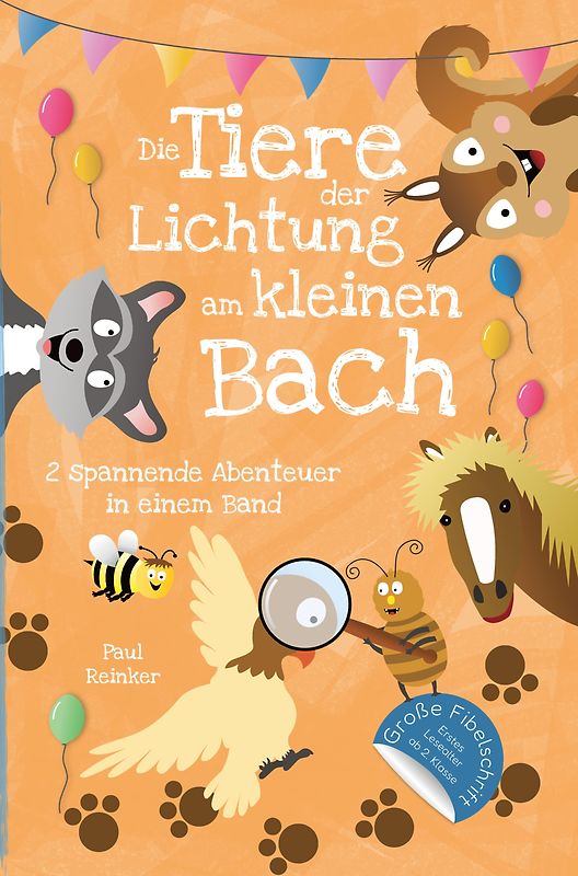 Die Tiere der Lichtung am kleinen Bach
