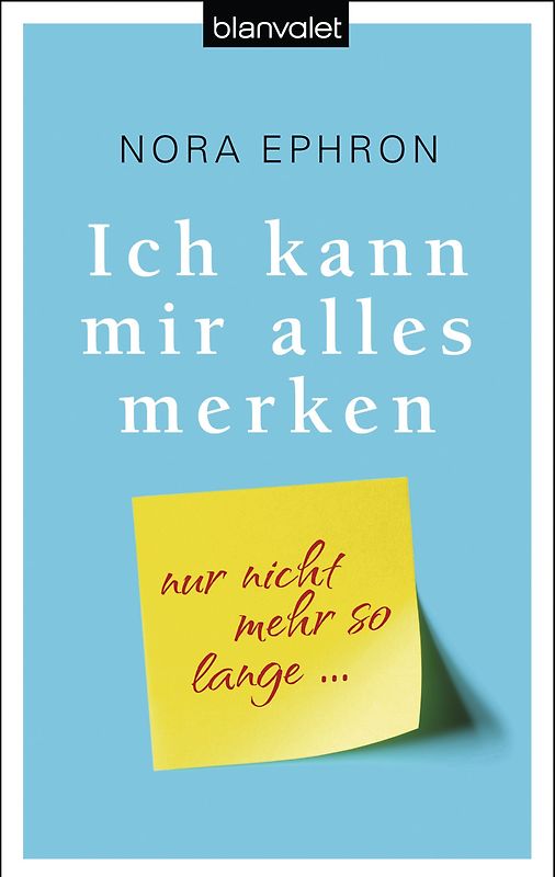 Ich kann mir alles merken.