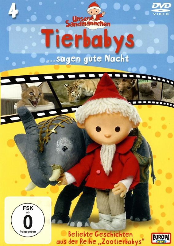 Unser Sandmännchen (Folge 04) - Tierbabys sagen Gute Nacht DVD