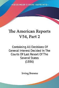 The American Reports V54, Part 2