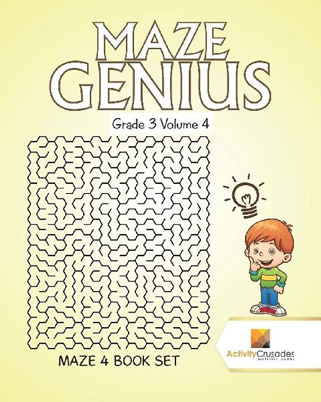 Maze Genius Grade 3 Volume 4