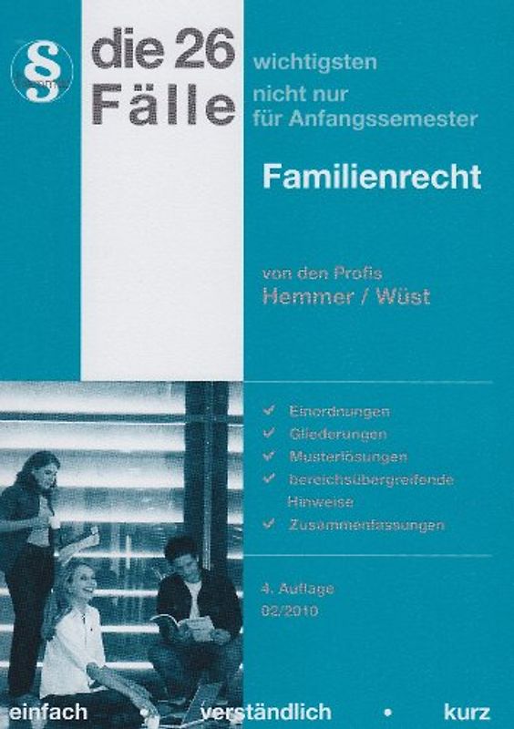 26 Fälle Familienrecht