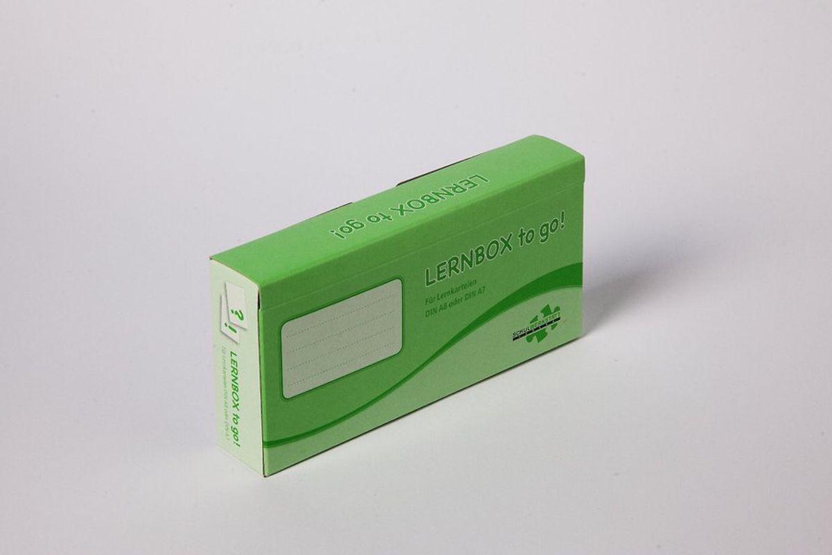 Lernbox to go. Pappe, 5-er Pack planliegend