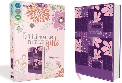 Niv, Ultimate Bible for Girls, Faithgirlz Edition, Leathersoft, Purple