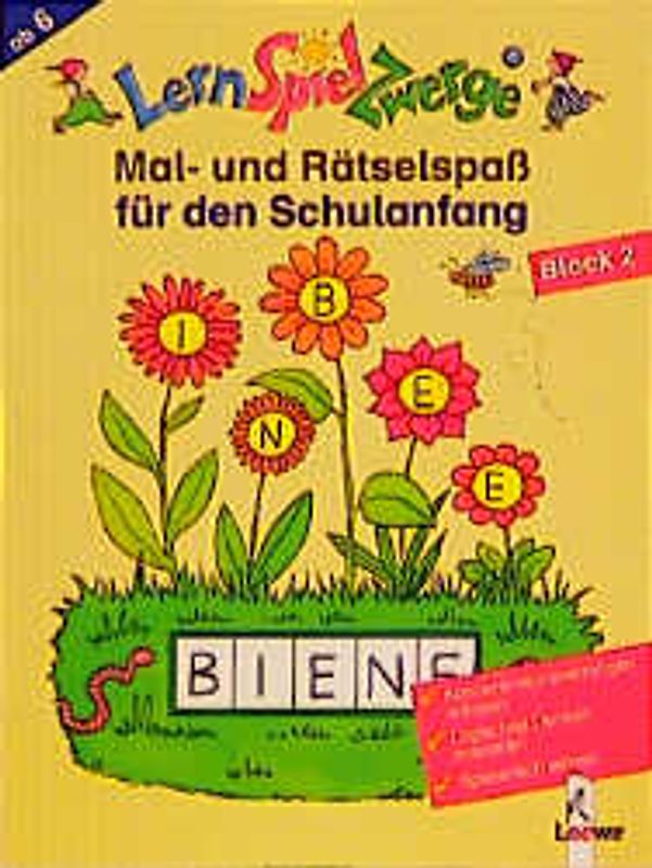 Mal- und Rätselspaß für den Schulanfang