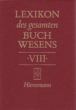 Lexikon des gesamten Buchwesens