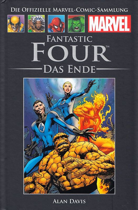 Die offizielle Marvel-Comic-Sammlung 47: Fantastic Four - Das Ende - Alan Davis [Gebundene Ausgabe]