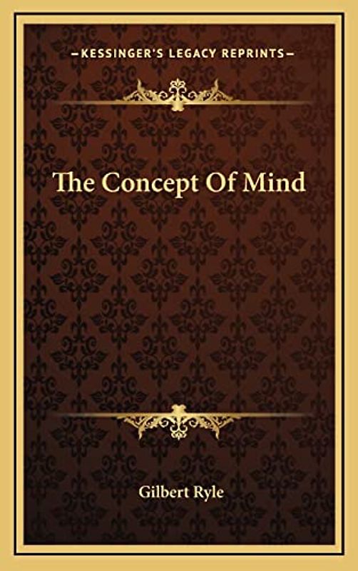 The Concept of Mind