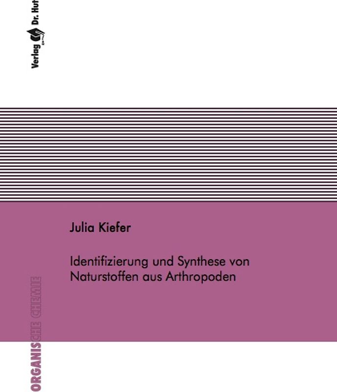 Identifizierung und Synthese von Naturstoffen aus Arthropoden