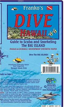 Hawaiian Big Island Dive Map