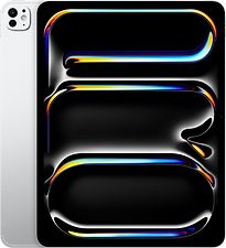 Apple iPad Pro 13 2TB [wifi, met nanotextuur glas, model 2024] zilver - refurbished