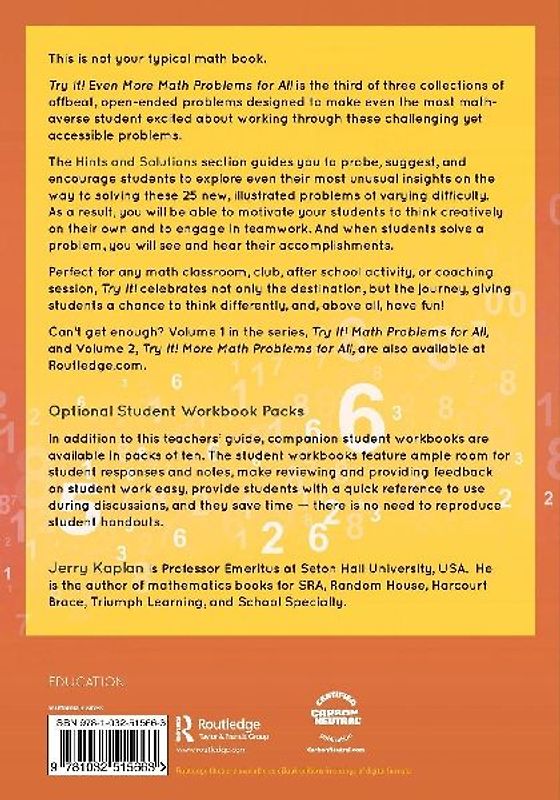 Try It! Even More Math Problems for All