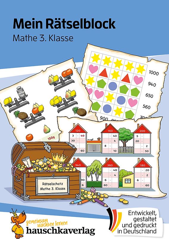 Mein Rätselblock Mathe 3. Klasse