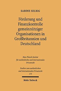 Förderung und Finanzkontrolle gemeinnütziger Organisationen in Großbritannien und Deutschland