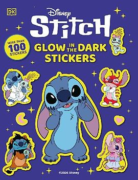 Disney Stitch Glow in the Dark Ultimate Sticker Book