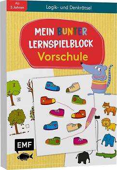 Mein bunter Lernspielblock – Vorschule: Logik- und Denkrätsel