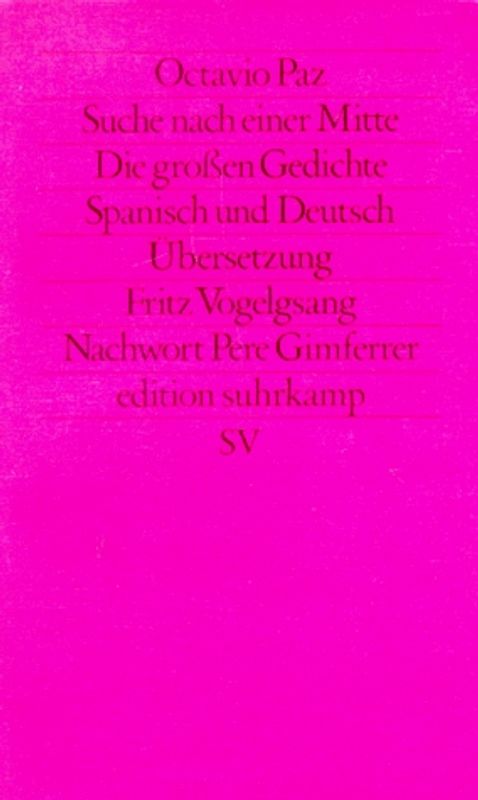 Suche nach einer Mitte