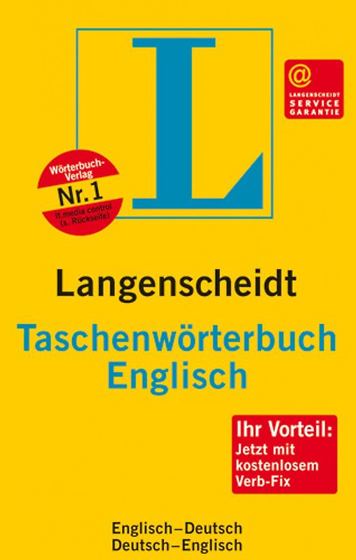 Langenscheidt Taschenwörterbücher. Englisch-Deutsch /Deutsch-Englisch