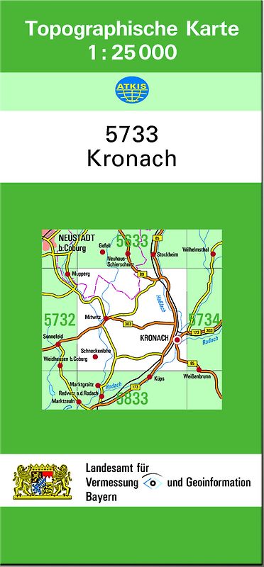 TK25 5733 Kronach
