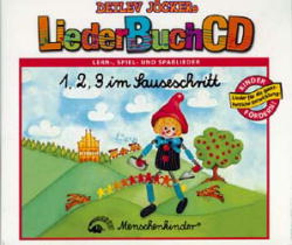 1, 2, 3 im Sauseschritt. Lern,- Spiel- und Spasslieder