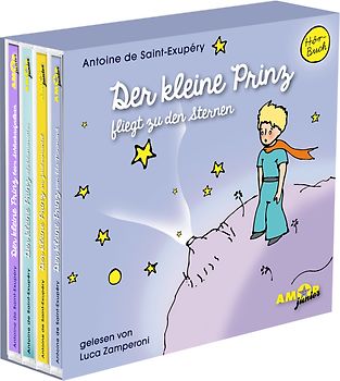 Der kleine Prinz fliegt zu den Sternen, Box I (Folgen 1 bis 4) gelesen von Luca Zamperoni