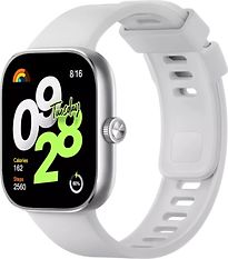 Image of Xiaomi Redmi Watch 4 48 mm zilver op tpu strap silver gray (Refurbished)