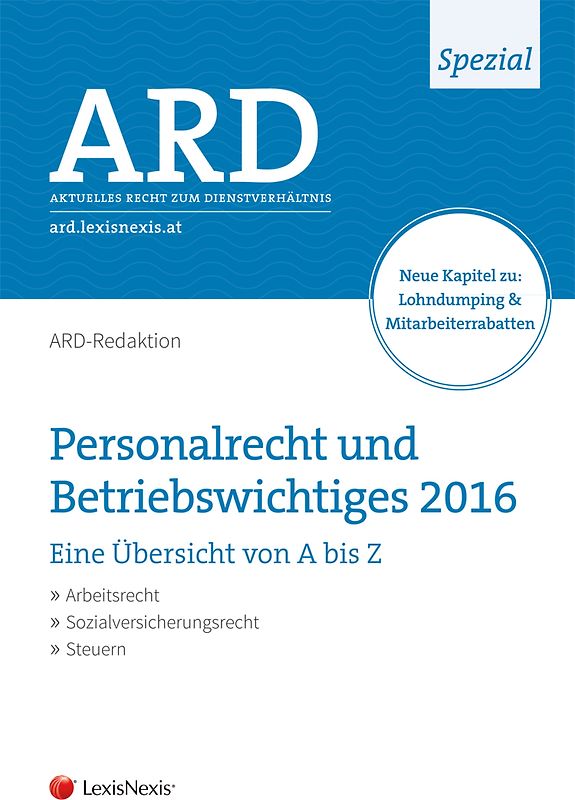 Personalrecht und Betriebswichtiges 2016