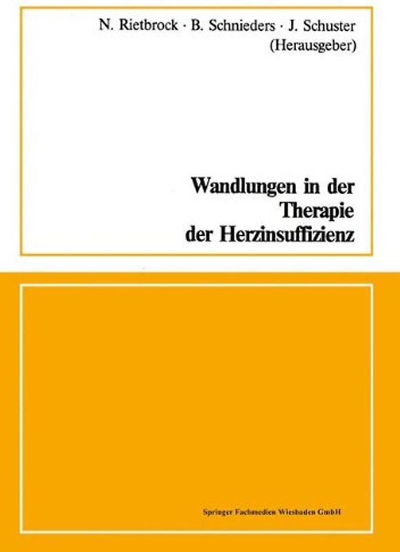 Wandlungen in der Therapie der Herzinsuffizienz