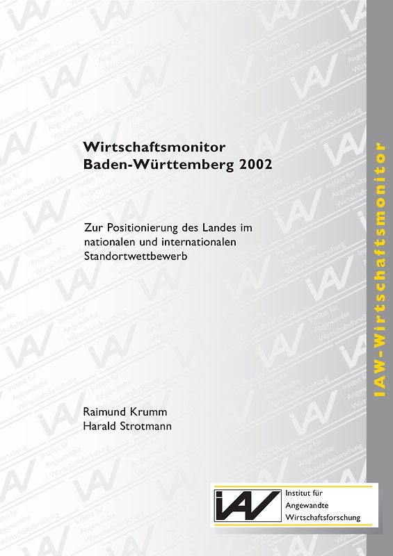 Wirtschaftsmonitor Baden-Württemberg 2002