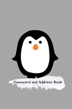 Penguin Password Book | Password/Contact Book | Alphabetical Password Tracker: Internet Log Book To Organize Your Website Passwords In One Secure Convenient Place