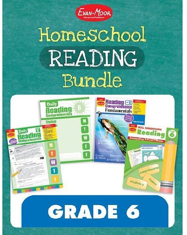 Homeschool Reading Bundle, Grade 6
