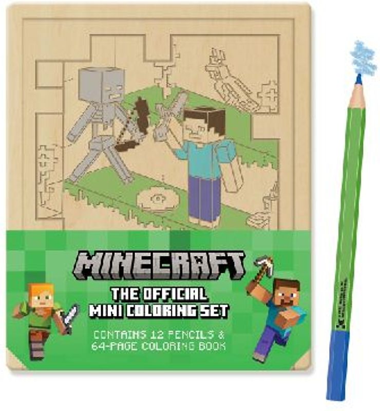 Minecraft: The Official Mini Coloring Set