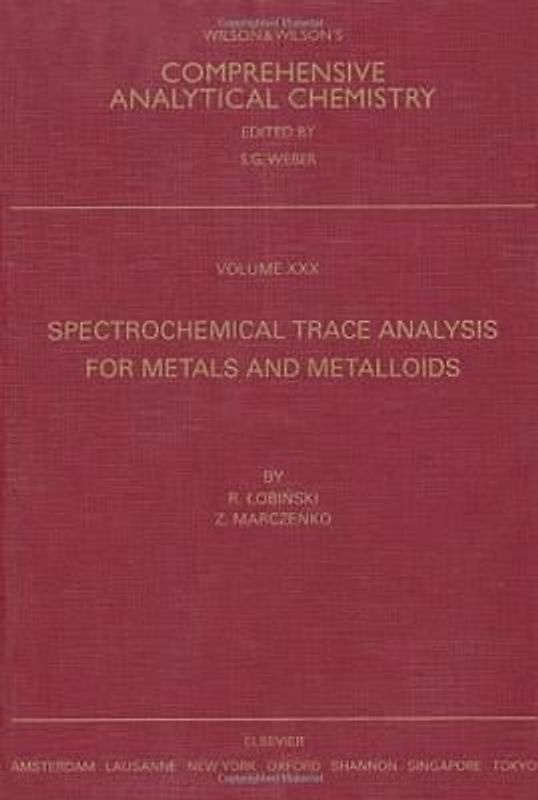 Spectrochemical Trace Analysis for Metals and Metalloids