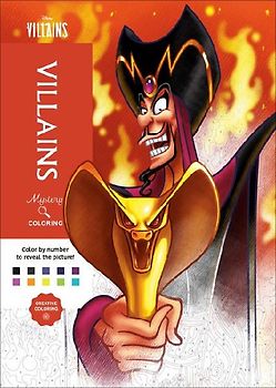 Disney Mystery Coloring: Disney Villains